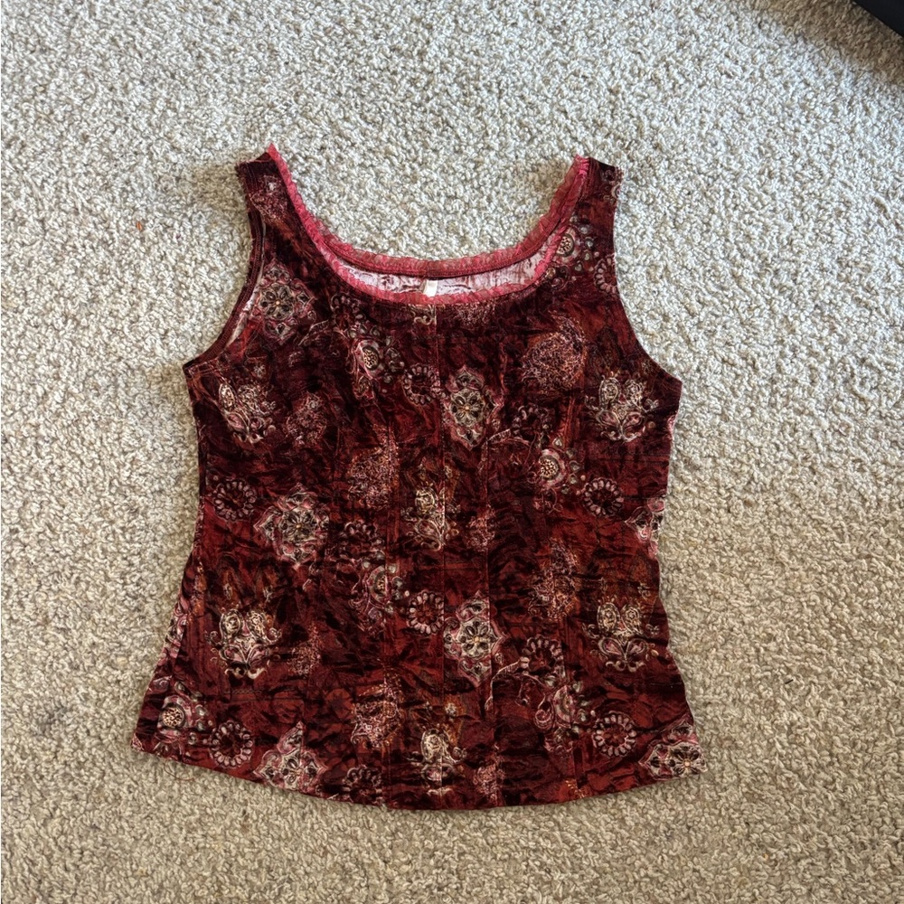 Red Velvet tank Top